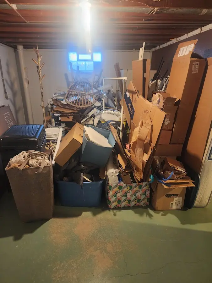 Roll-off dumpster container at job site for Construction Dumpster Rental in Cato